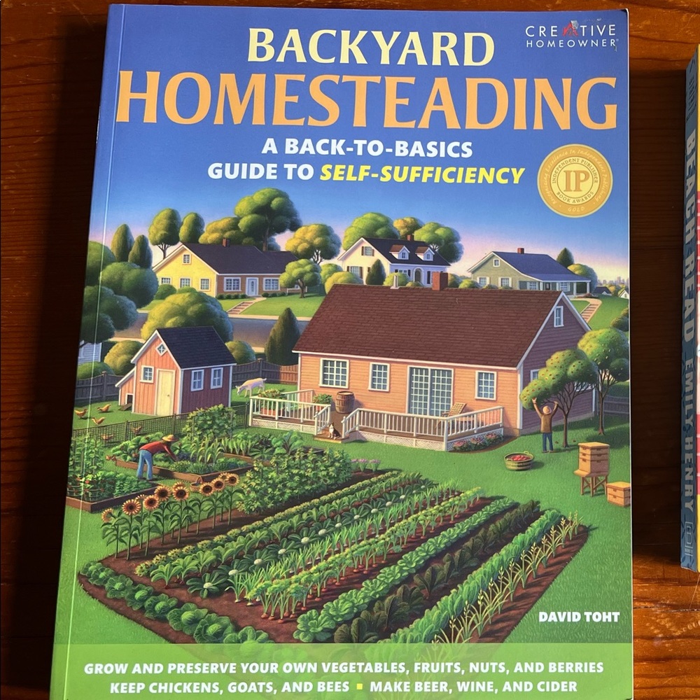 Backyard homesteading paperback